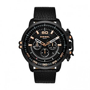 Correa de reloj Diesel DZ4409 Cuero Negro 24mm