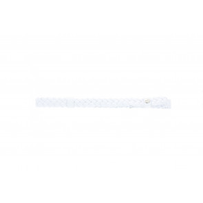 Correa de reloj Esprit ES101012 Cuero Blanco 12mm
