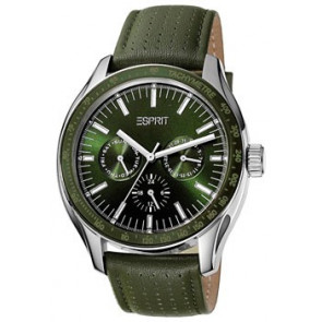 Correa de reloj Esprit ES103012003 Cuero Verde 21mm