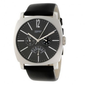 Correa de reloj Esprit ES102291-001 Cuero Negro 27mm