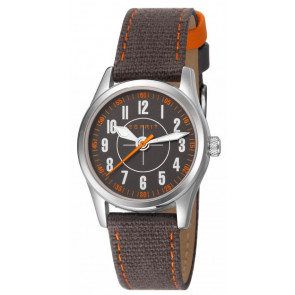 Correa de reloj Esprit ES103444004 Cuero/Textil Marrón 16mm