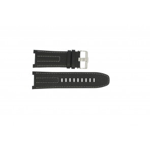 Correa de reloj Jacques Lemans F5042 Cuero Negro 18mm