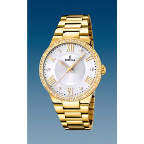 Correa de reloj Festina F16720 Acero Chapado en oro