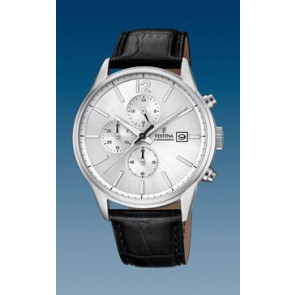 Correa de reloj Festina F20284 Cuero Negro