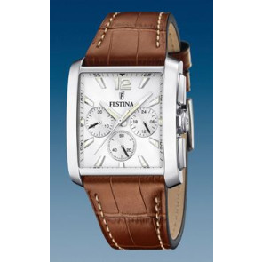 Correa de reloj Festina F20636/01 Cuero Marrón 28mm