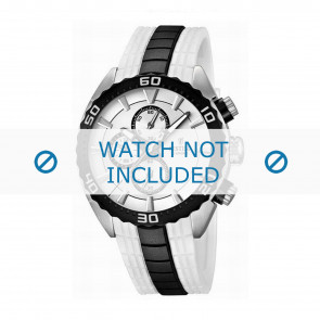 Correa de reloj Festina F16664/1 Caucho Blanco 23mm