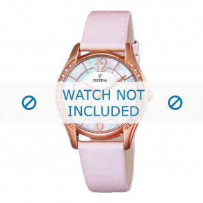 Festina correa de reloj F16946-1 Cuero Osa  18mm