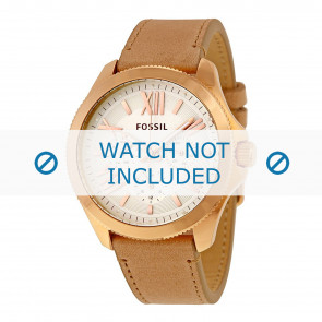 Correa de reloj Fossil AM4532 / ES3991 Cuero Beige 20mm