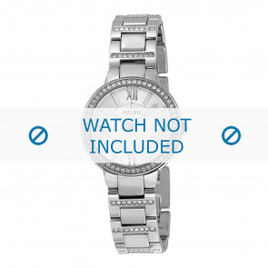 Fossil correa de reloj ES-3282 Acero Palteado 8mm