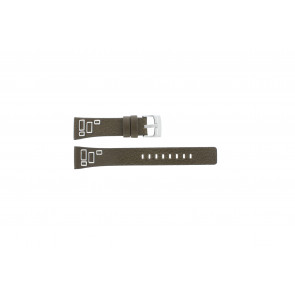 Fossil correa de reloj JR-9519 Piel Marrón 20mm