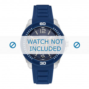 Correa de reloj Guess W0967G2 Tread Silicona Azul 22mm