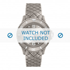 Ice Watch correa de reloj 007272-5 Cuero Gris 20mm