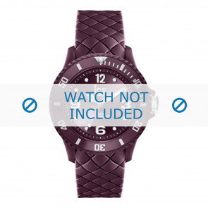 Ice Watch correa de reloj 007276 Cuero Púrpura 20mm
