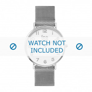 Ice Watch correa de reloj 012701 / 012702 Metal Plateado 20mm