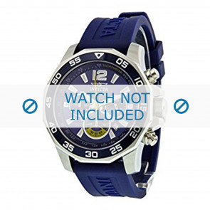 Invicta correa de reloj 7431 Caucho Azul  22mm