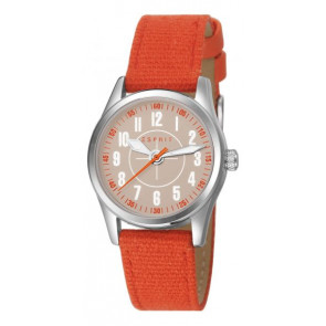 Correa de reloj Esprit ES103444006 Cuero Naranja 16mm