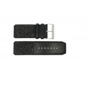 Correa de reloj Jacques Lemans JAC-1271 Cuero Negro 26mm