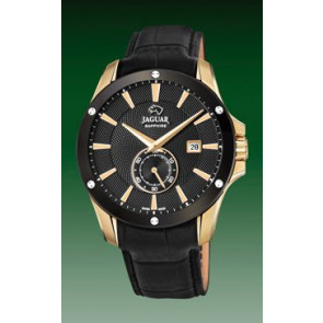 Correa de reloj Jaguar J881 Cuero Negro