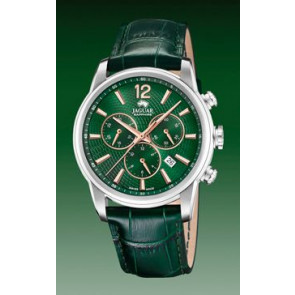 Correa de reloj Jaguar J968.3 Cuero Verde