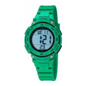Correa de reloj Calypso K5669-3 Caucho Verde