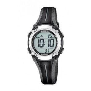 Correa de reloj Calypso K5682-3 / K5682-6 Silicona Gris