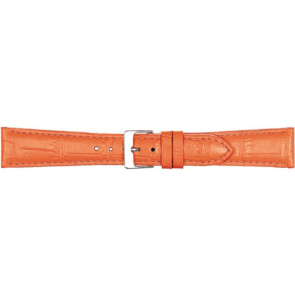 Correa de reloj Poletto 454.14.18 Cuero Naranja 18mm