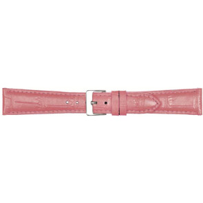 Correa de reloj Poletto 454.16.12 Cuero Rosa 12mm