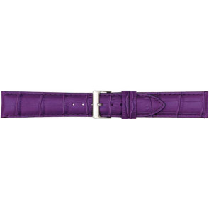 Correa de reloj Poletto 454.17A.16 Cuero Violeta 16mm