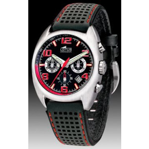 Correa de reloj Festina Lotus 15323-F Cuero Negro 22mm