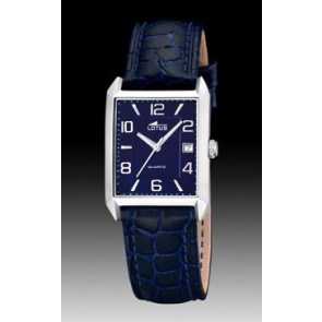 Correa de reloj Lotus 15625.4 Cuero Azul