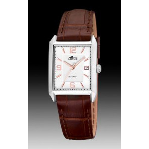Correa de reloj Lotus 15625.5 Cuero Marrón