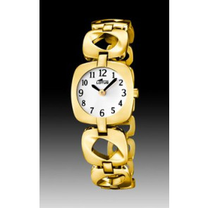 Correa de reloj Lotus 15838/1 Acero Chapado en oro
