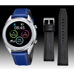 Correa de reloj Lotus 50008/2 / BC10931 Cuero Azul