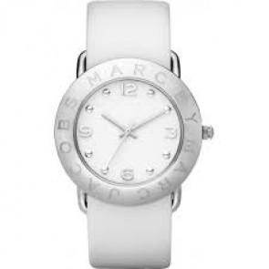 Correa de reloj Marc by Marc Jacobs MBM1136 Cuero Blanco 20mm