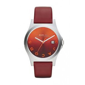 Correa de reloj Marc by Marc Jacobs MBM1319 Cuero Rojo 18mm