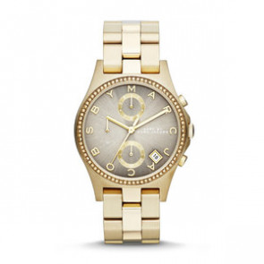 Correa de reloj Marc by Marc Jacobs MBM3298 Acero inoxidable Chapado en oro 22mm
