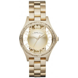 Correa de reloj Marc by Marc Jacobs MBM3338 Acero Chapado en oro 16mm