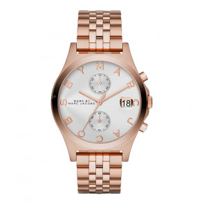 Correa de reloj Marc by Marc Jacobs MBM3380 Acero inoxidable Rosado 18mm