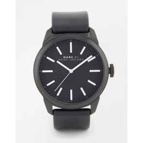 Correa de reloj Marc by Marc Jacobs MBM5092 Cuero Negro 22mm