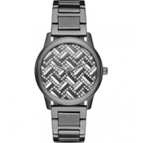 Correa de reloj Michael Kors MK3593 Acero Gris antracita 20mm