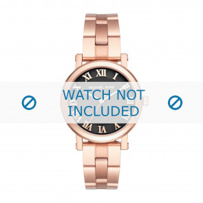 Michael Kors correa de reloj MK3585 Metal Rosa 18mm