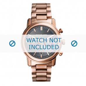 Michael Kors correa de reloj MK8370 Metal Rosa