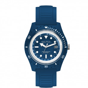 Correa de reloj Nautica NAPIBZ005 Caucho Azul 22mm