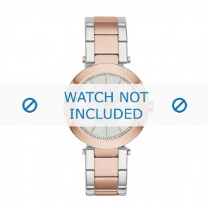 DKNY correa de reloj NY-2335 Acero Dorado (Rosé) 10mm