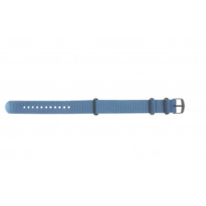 Correa de reloj Timex PW4B04800 Textil Azul 20mm