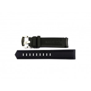Correa de reloj Tag Heuer CAK2110 / BT0720 Caucho Negro 21mm