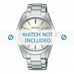 Seiko correa de reloj 9R65-0AA0-SBGA001G Metal Plateado
