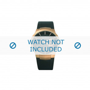 Skagen correa de reloj 809XLTRB Metal Gris antracita