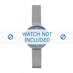 Skagen correa de reloj SKW2622 Metal Plateado 14mm