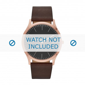 Correa de reloj Skagen SKW6330 Cuero Marrón 22mm
